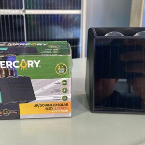 Aplique solar Mercury 4W 12 tonos