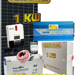 Sistema solar 1KW.