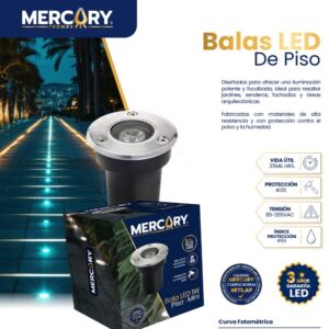 Bala led de piso 6w