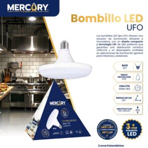 Bombillo led UFO 40w - Mercury